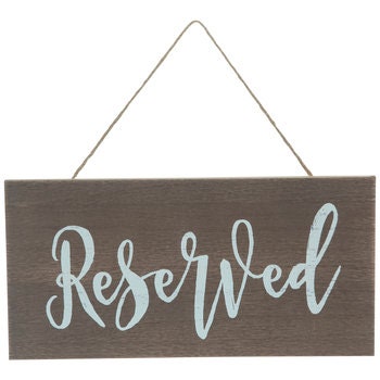 Wedding Reserved Sign,Wood Reserved Sign,Reserved wedding Sign,Wedding Signs,Wedding decor,Wedding Aisle Sign,Rustic wedding Sign,rustic