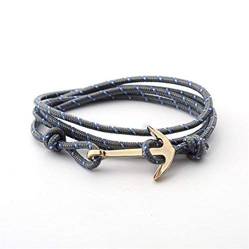 Anchor bracelet,Boyfriend gift,Gift for Him,Men's bracelet,Anniversary gift,Nautical bracelet,Para cord bracelet,Birthday gift for him,gift