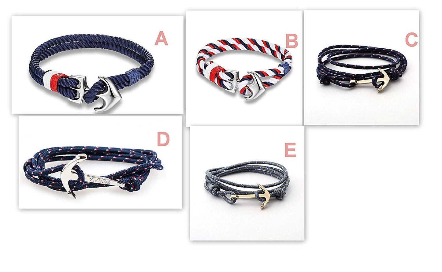 Anchor bracelet,Boyfriend gift,Gift for Him,Men's bracelet,Anniversary gift,Nautical bracelet,Para cord bracelet,Birthday gift for him,gift