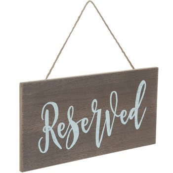 Wedding Reserved Sign,Wood Reserved Sign,Reserved wedding Sign,Wedding Signs,Wedding decor,Wedding Aisle Sign,Rustic wedding Sign,rustic