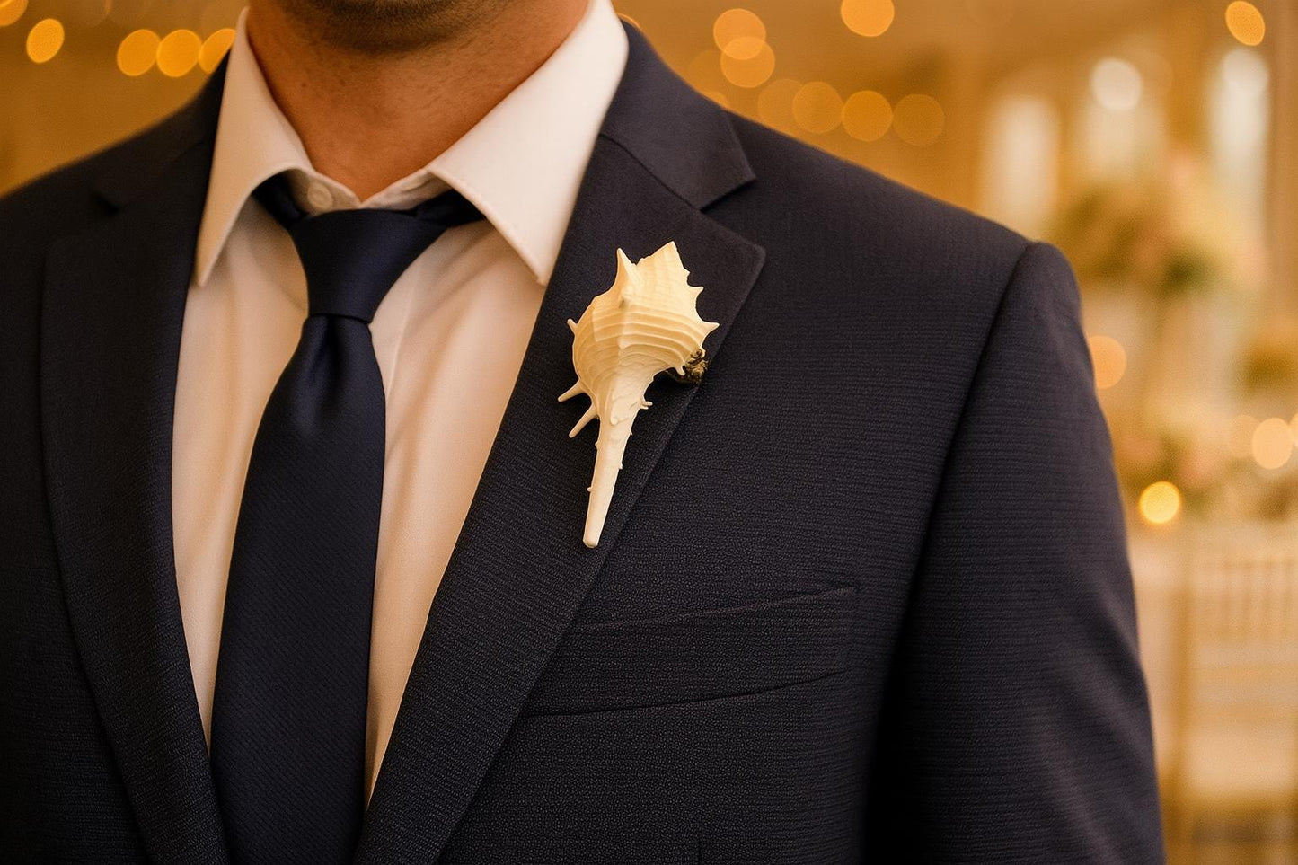Starfish Boutonniere – Groomsman Lapel Pin, Best Man Lapel, Nautical Wedding Boutonniere, Beach Wedding Lapel, Starfish Pin, button holes