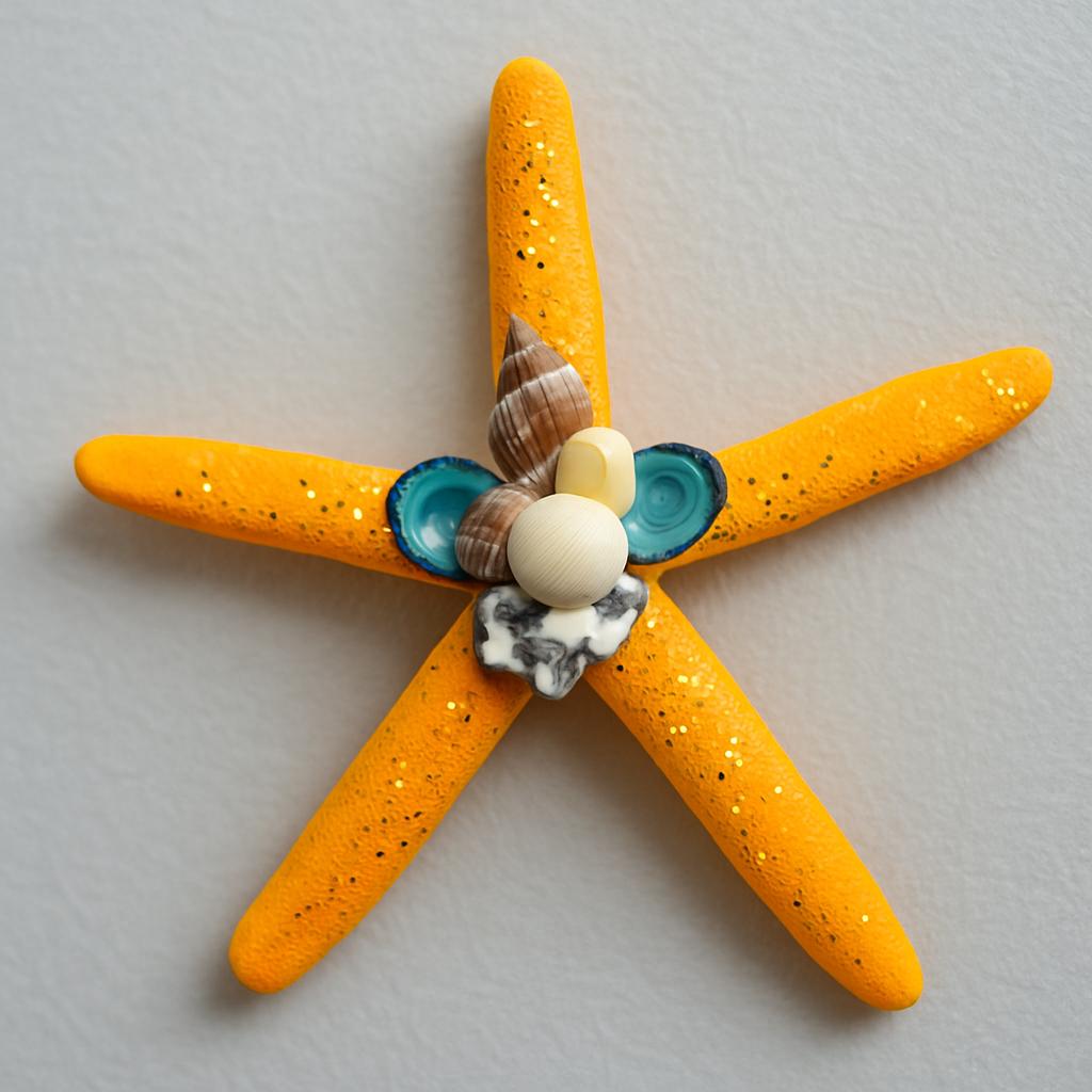 Beach Wedding Favor β Starfish Magnet, Coastal Fridge Decor, Nautical Bridal Shower Gift, Starfish Kitchen Magnet