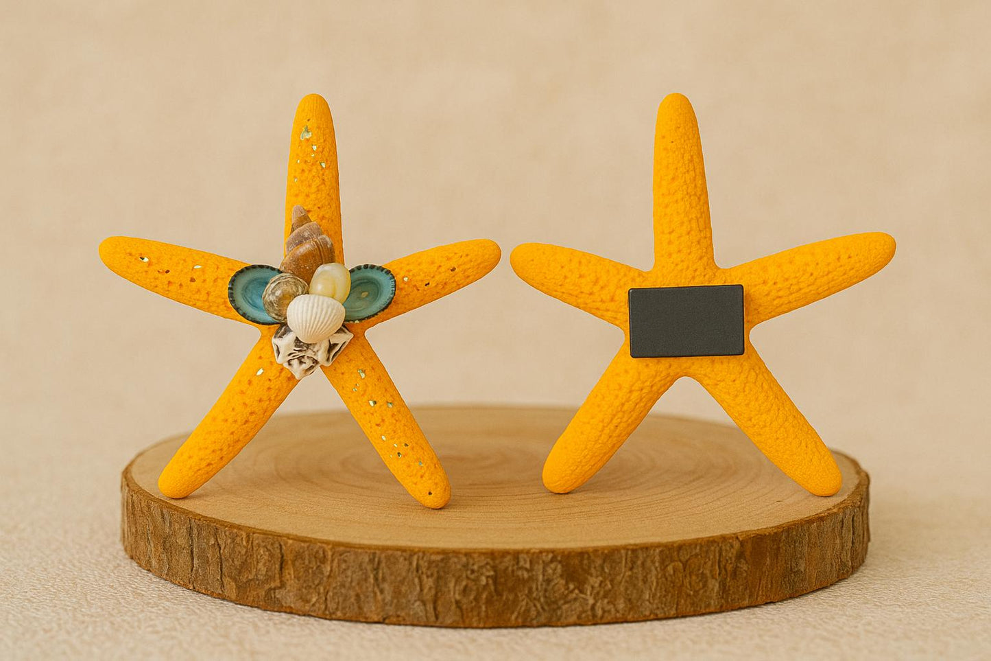 Beach Wedding Favor β Starfish Magnet, Coastal Fridge Decor, Nautical Bridal Shower Gift, Starfish Kitchen Magnet