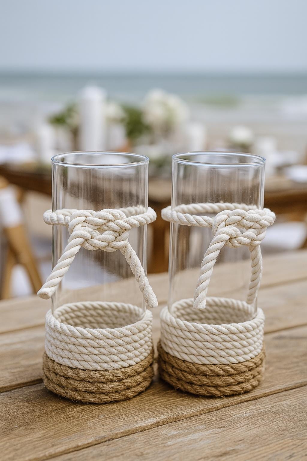 Beach wedding decor, coastal wedding decor, nautical wedding decor, ocean wedding decor, beach wedding centerpiece, tropical seaside wedding