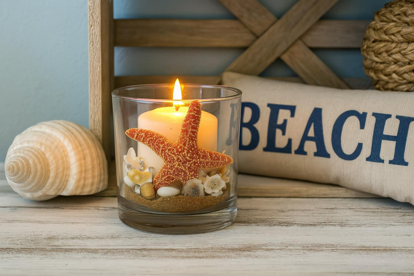 Beach Wedding, Nautical Wedding decor, Coastal wedding table , Wedding table decor, Wedding table centerpiece, Bedroom decor, Bathroom decor