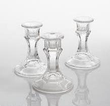 3 Taper Candle Holders,Wedding Taper Candle Holder,Wedding Candle Holder,Unity Candle Holder,glass unity candle holder,ceremony candleholder