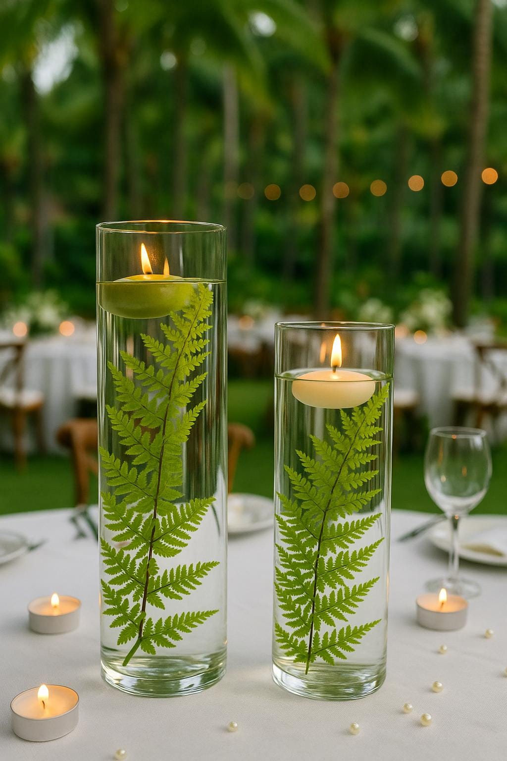 spring wedding, tropical table centerpiece, floral arrangement, tropical party decor, luau party, hawaii wedding decor, contemporary wedding