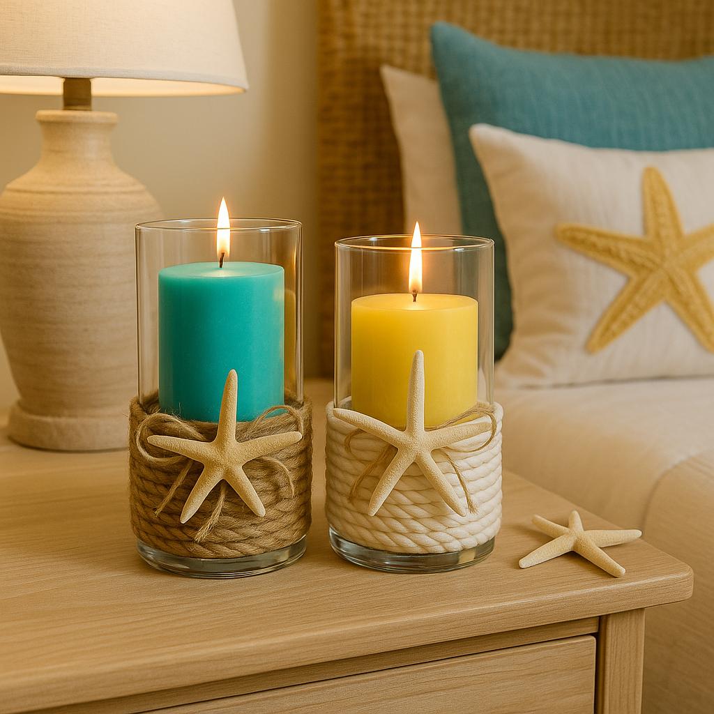 Coastal Bathroom decor, Beach Centerpieces, Nautical Theme wedding table decor, Coastal Theme Wedding Decor, Beach House decor, Venue Decor