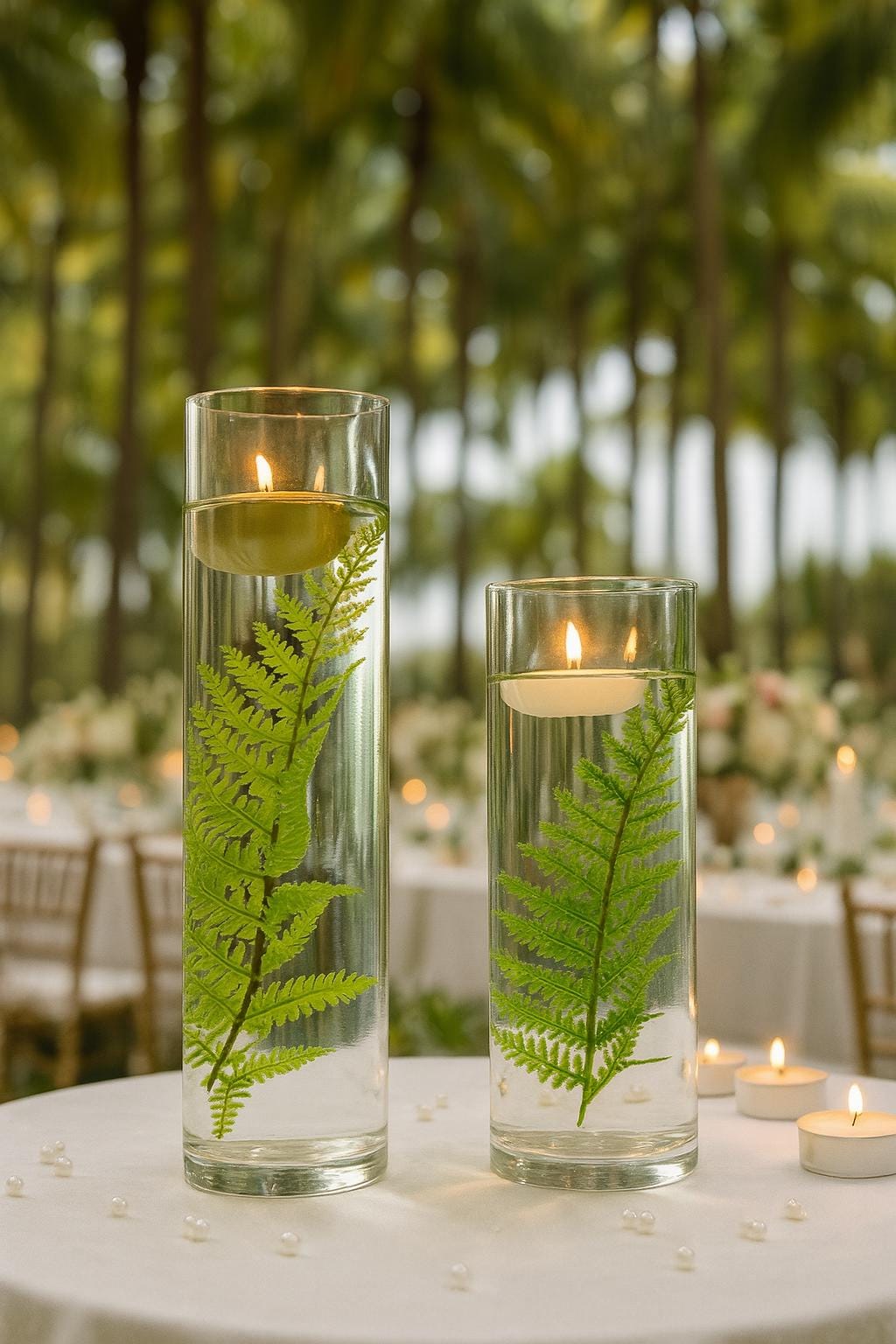 spring wedding, tropical table centerpiece, floral arrangement, tropical party decor, luau party, hawaii wedding decor, contemporary wedding