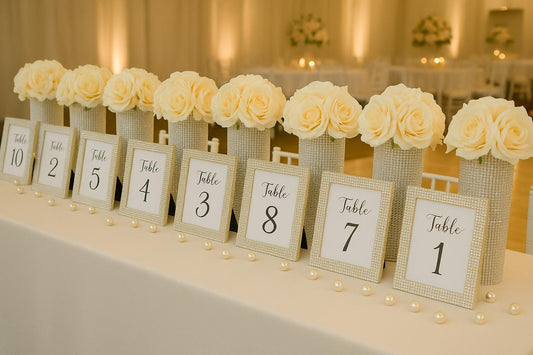 Set of 12- Centerpieces, Glam Centerpieces, Cylinder Vases, Rhinestone Decor, Quinceanera & Sweet 16 Decor, Wedding Table Decor, Bling Vase